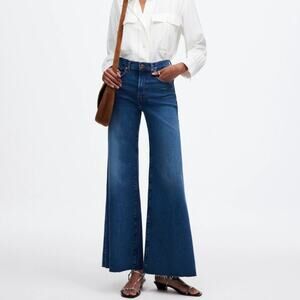 Madewell Blue Flare & Wide Leg Jeans